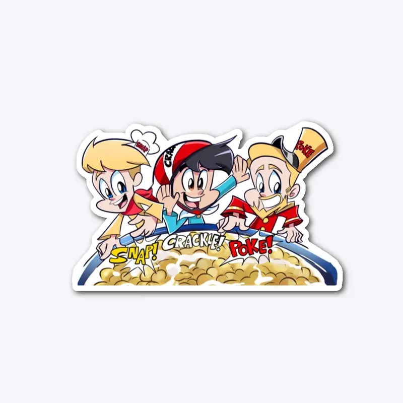 Snap Crackle Poke 2018 Sticker